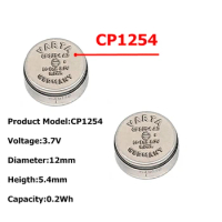 1-4PCS CP1254 60mAh Battery For Sony WF-SP900 WF-1000XM4 WF-1000XM3 WF-SP700N WF-1000X WF-XB700 WF-H800 TWS Bluetooth Headset