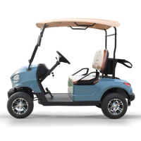 2024new Electric 4+2 Golf Cart for Sale High Quality White Wall Golf Cart Tires Street Legal Golf Cart Hunting for Selling