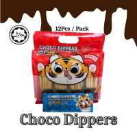 Taimao Choco Dippers Batang Biskut Rangup Celup Coklat Biscuit Sticks Crunchy Dip Coklat