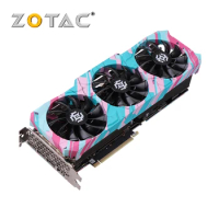 Used ZOTAC GeForce RTX 3070-8GD6 X-GAMING OC Graphic Cards RTX3070 8GB GPU For nVIDIA Video Card RTX 3070 8G X GAMING 14000MHz