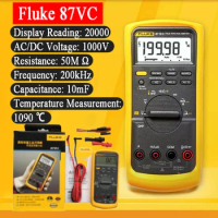Fluke 87VC Original Industrial Multimeter F87V/C Ex Intrinsically Safe True RMS Multimeter Temperature Conductance Tester