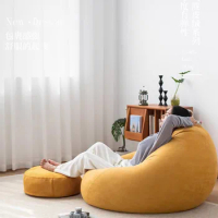 Floor Recliner Bean Bag Sofa Single Auvents Comfy Reading Relaxing Gaming Bean Bag Sofa Adults Puffs Asiento Furnitures HDH