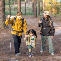 Trekking Pole Naturehike Nh17D001-Z Tongkat Pendaki 6061 Al 135Cm Pasti Promo