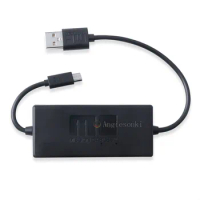 USB Power Cable for USB Micro Typec Fire TV Chromecast with Google TV (Power Chromecast Directly from Your TV)