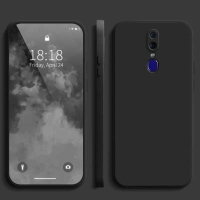 Sarung OPPO F11, warna pepejal OPPO F11 Warna pepejal ringkas sarung pelindung silikon kalis kejutan