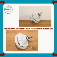 GEARBOX MESIN CUCI SANKEN 2 TABUNG AS KOTAK PANJANG AS 45MM