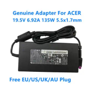 Genuine 135W Laptop Charger 19.5V 6.92A 5.5x1.7mm DELTA ADP-135NB B AC Adapter For A18-135P1A ACER ASPIRE7 NITRO 5 AN515 SERIES