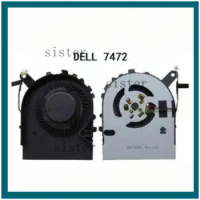 New laptop CPU cooling fan Cooler radiator for DELL inspiron 14-7472 14 7472