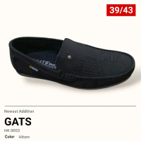 GATS Sepatu Pria HK 0003 Hitam Model Terbaru Size 39/43 Comfortable & Stylish