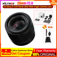 VILTROX 20mm F2.8 for Sony E Full Frame Ultra Wide Angle Camera Lens Auto Focus VLOG Lens For Sony ZV-E1 A7RV ZV-E10 A7C FX30
