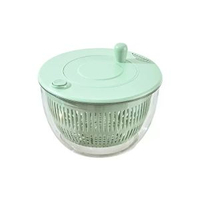 廚房家用蔬菜沙拉脫水器多功能切菜器大容量果蔬甩幹器廚房瀝水籃