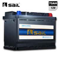 Sail AGM battery 12v 70Ah cycle battery starting for car Audi benz bmw battery vehicle battery for Volkswagen AG Car