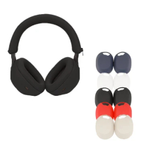 Headphone Cover Headband For Sony WH-1000XM5 Headphone Headband Anti-Scratch Silicone Protector Cover Headset Shell
