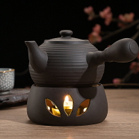 日式溫茶器套裝暖茶爐燭臺手工蠟燭加熱底座 家用 茶壺溫茶爐蠟燭托
