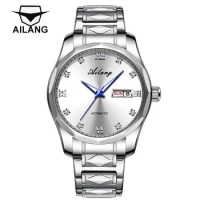 AILANG New Fashion Sport Auto Date Mens Watches Top Brand Luxury Mechanical Watch Reloj Hombre saat Clock Male hour relogio