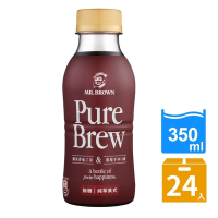 【伯朗咖啡】Pure Brew 純萃美式(無糖)-350mlx24入/箱