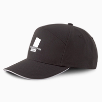 PUMA Porsche Legacy 帽子 老帽 棒球帽 保時捷 標誌 黑【運動世界】02350401