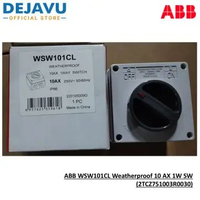 ABB WSW101CL Weatherproof 10 AX 1W SW, IP66 (2TCZ751003R0030)