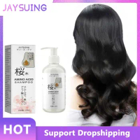 Hair Growth Shampoo Sakura Anti Hair Loss Refreshing Oil Control Anti-fall Scalp Treatment Anti-Itching Hair Thicker Shampoo