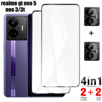 Anti-scratch glass for realme gt neo5 , 9H Hardness for realme gt neo3 Tempered Glass realmi gt neo 3 camera film for realmy gt neo 3t screen protector for neo3t protectors for realme gt neo 5 Glass