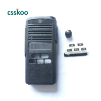 10 Pcs Housing Case Front Cover Shell Surface With Knob Keyboard PTT For Motorola CP1300 CP1308 EP350 Radio Accessories