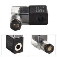 Koil Injap Solenoid, DC24V / 12V / AC220V / 110V, Sesuai untuk 4V210-08 / 3V110-06 / 4V220 / 4V230