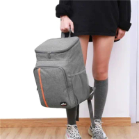 Food delivery bag, takeaway insulation bag, outdoor backpack, ice pack, aluminum foil cooler bag, waterproof thick handheld