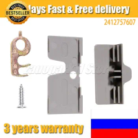 For Dometic Fridge Door Lock Assembly Electrolux Fridge Door Catch Kit Grey 2412757607 For Caravan / Motorhome