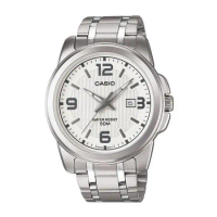 CASIO 指針錶 不鏽鋼錶帶 50米防水 礦物玻璃 MTP-1314 ( MTP-1314D-7A )