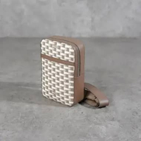 Tas BALLY PENNANT MONOGRAM CREAM SLING BAG 100% ORIGINAL 15X5X24CM