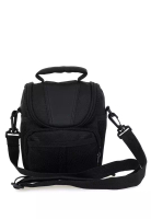 Hamlin Eunh Tas Selempang Kamera DSLR for Canon Nikon Many Slot Material Nylon ORIGINAL - Black