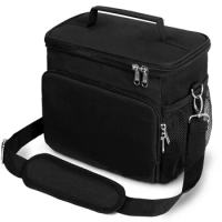 Large-capacity voltage integrated bag ice pack reusable lunch box is suitable for office work, school picnic beach.