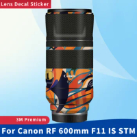 For Canon RF 600mm F11 IS STM Camera Lens Skin Anti-Scratch Protective Film Body Protector Sticker 600/11 11/600