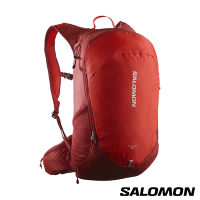 官方直營 Salomon TRAILBLAZER 20 多功能背包 暗紅/正紅