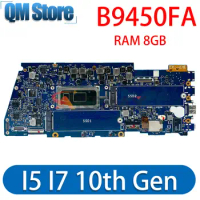 Notebook B9450F Mainboard For ASUS ExpertBook B9 B9450 B9450FA Laptop Motherboard I5 I7 10th Gen 8GB/RAM MAIN BOARD