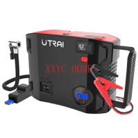 New 2000A Jump Starter Vehicle Emergency Tools With Air Pump Powerbank Jumpstart with LED Light Tire Inflator OEM Factory