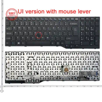 UI keyboard for Fujitsu Lifebook E753 E754 E756 laptop keyboard Notebook replacement keyboard