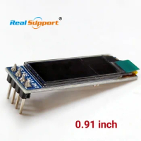 0.91" SSD1306-based I2C OLED Module for Bitaxe BM1366 Ultra