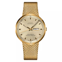 Mido Jam Tangan Pria MIDO Commander M031.631.33.021.00 Icone Gold Dial Gold Mesh Strap