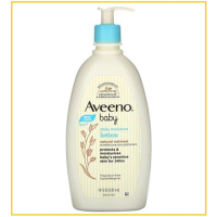 AVEENO 艾惟諾嬰兒保濕潤膚乳液 BABY DAILY MOISTURE LOTION WITH PREBIOTIC OAT FRAGRANCE-FREE 532ML