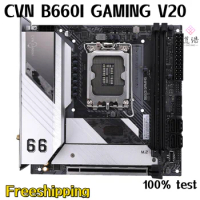 For Colorful CVN B660I GAMING V20 Motherboard 64GB PCI-E5.0 HDMI DP LGA 1700 DDR4 Mini-ITX B660 Mainboard 100% Tested Fully Work