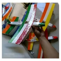 Mainan anak pesawat terbang gabus ukuran besar bisa terbang keren murah harga satuan perpcs pesawat 