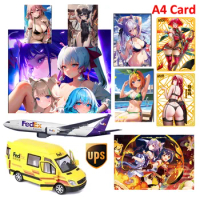 Goddess Story A4 Cards Series Unparalleled Beauty Collection Cards Bikini Booster Boxes Doujin Toys And Hobbies Gifts Wholesale