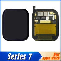 100% Tested AMOLED LCD For APPLE Watch Series 7 LCD Display Touch Screen Digitizer Assembly Replace For iWatch S7 LCD 41mm 45mm