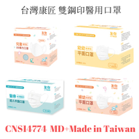 台灣康匠友你need雙鋼印平面、3D口罩醫療級