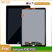 100% Test For Samsung Galaxy TAB A 10.1 2016 SM-P580 P580 P585 SM-P585 LCD Display Touch Screen Replacement Digitizer Assembly