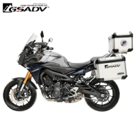 For YAMAHA MT-09 Tracer Rear Motorcycle Trunk Aluminum Side Boxes Tail Box Storage Case