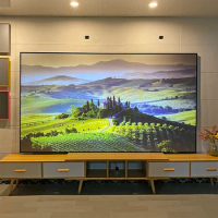 Ambient Light Rejecting ALR PET Crystal Fixed Frame Projector Screen For Ultra Short Throw Laser CLR pantalla proyector