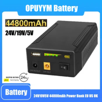 Power Bank 19V 24V Battery Rechargeable lithium battery 18650 mah 44800,Auxiliary Large Capacity 18650 power bank 44800mah UPS