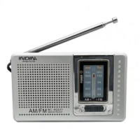 Pocket Mini Wide Reception Telescopic Antenna World FM Radio Receiver Easy To Carry Portable AM Radio for Entertainment R2011